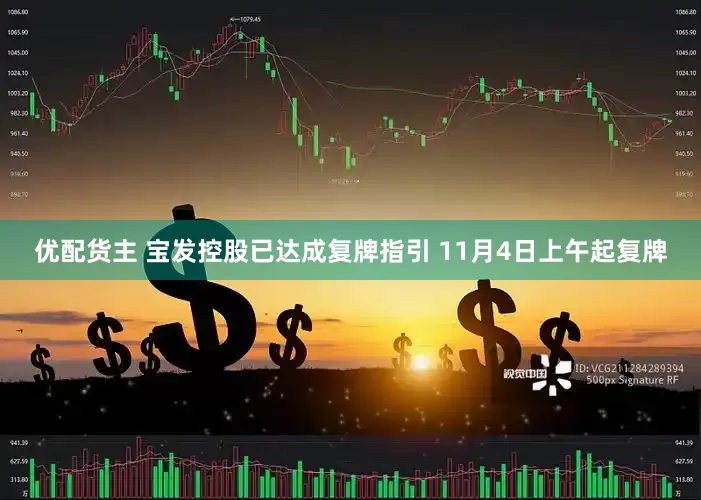 优配货主 宝发控股已达成复牌指引 11月4日上午起复牌